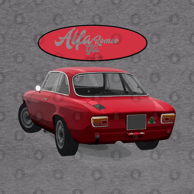 ALFA ROMEO GTA Back by PjesusArt